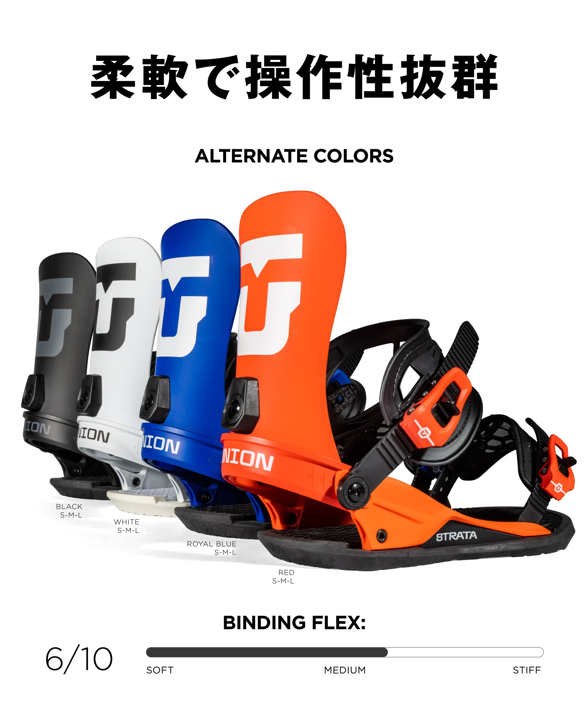 ユニオン（UNION）（メンズ、レディース）スノーボードビンディング 23