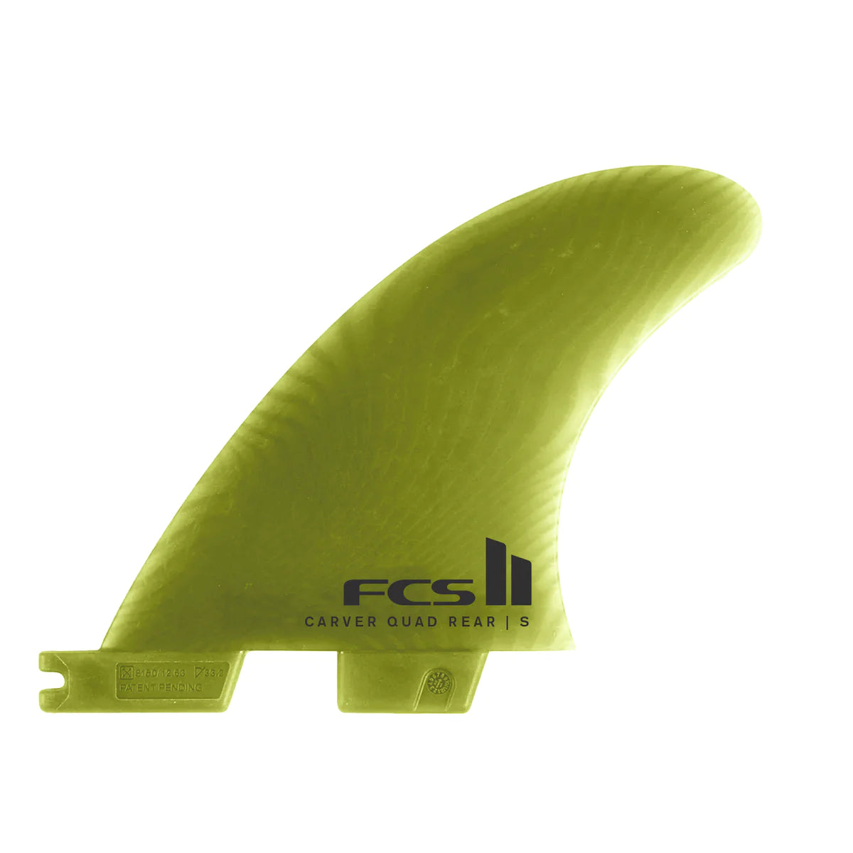 FCS II CARVER QUAD REAR FIN SET - FCS JAPAN