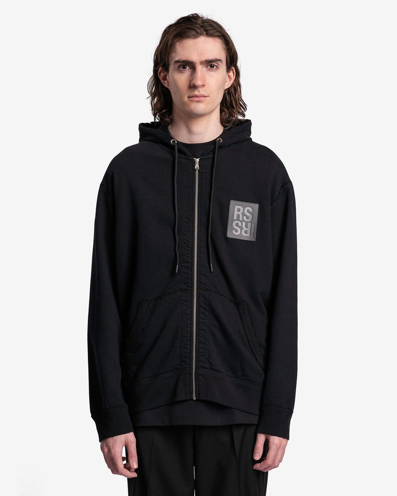 RS Hand Signs Zipped Hoodie in Black – SVRN