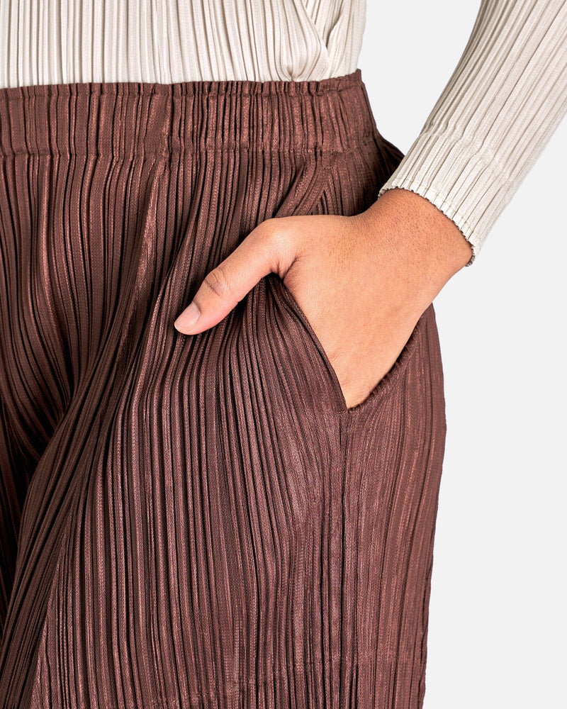 Thicker Bottoms 2 Wide Leg Pants in Dark Brown – SVRN