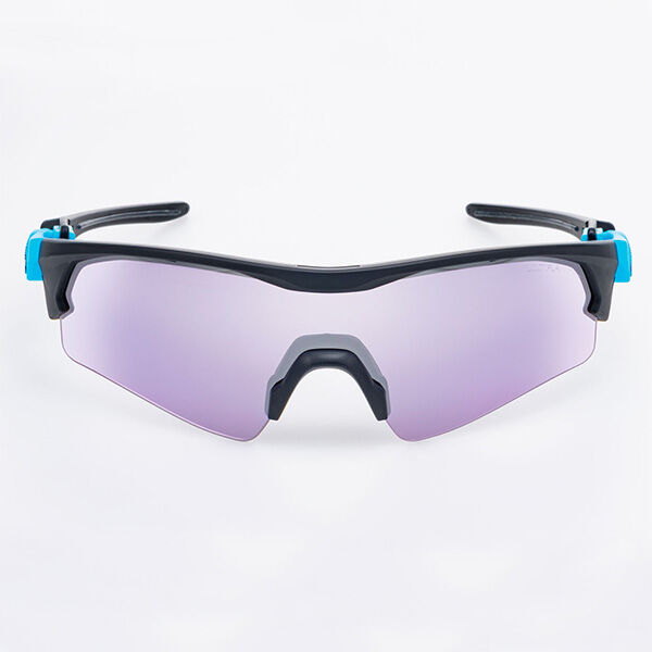 SWANS FACEONE FO-3116 MBK Silver mirror x ULTRA Neptune purple Lens
