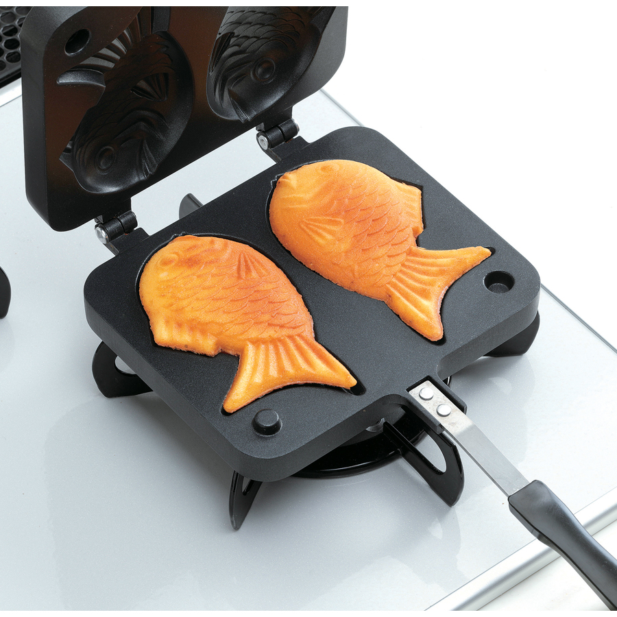 おやつDEっSEⅡ ふっ素加工たい焼器 D-6536