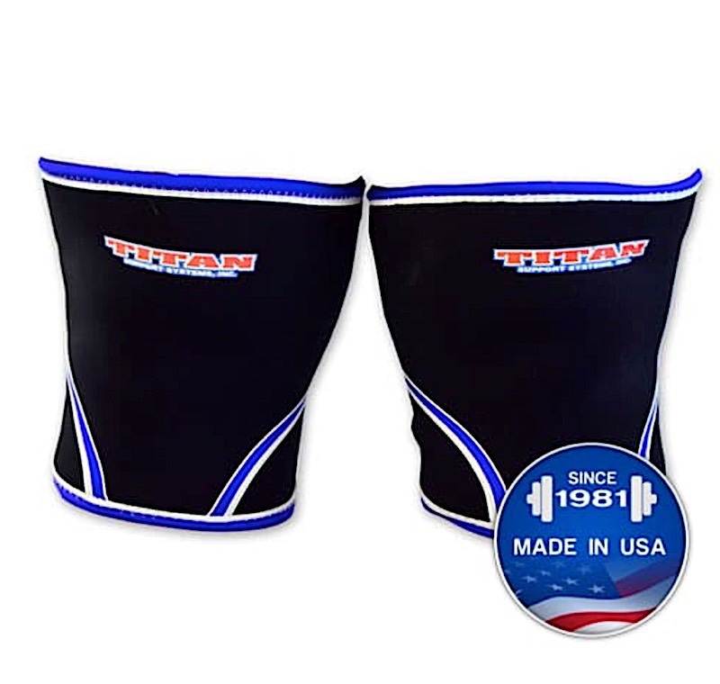 TKS Titan Knee Sleeve ブラック 2個セット TKS Titan Knee Sleeve