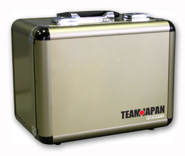 アルミケース、受信機付 Futaba T3PK デジタルプロポ アルミケース