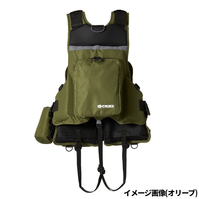 リバレイ/RBB RBB タイドゲームベストII フリー ブラック 7761 - 釣具