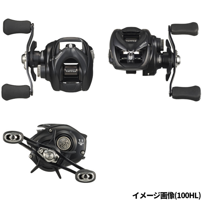 ダイワ タトゥーラ TW 100 右ハンドル ベイトリール 24年モデル - 釣具