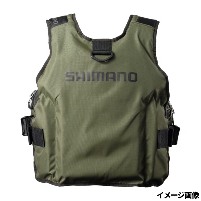 シマノ ゲームベストライト フリー ライトグレー VF-068T - 釣具の
