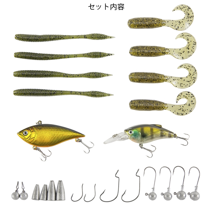 ファルケン R バスルアーセット FALKEN R - 釣具のポイント 【公式