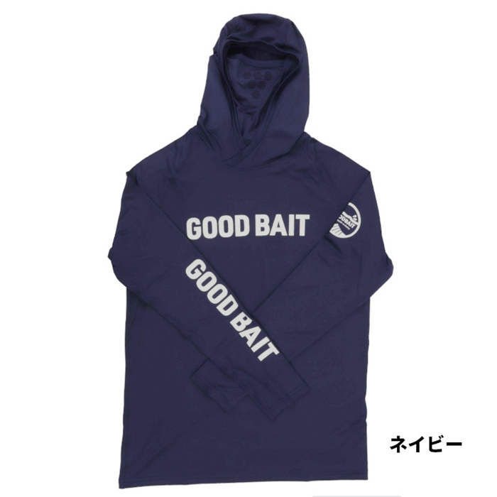 グッドベイト サンガードフーディ S ネイビー - 釣具のポイント 【公式