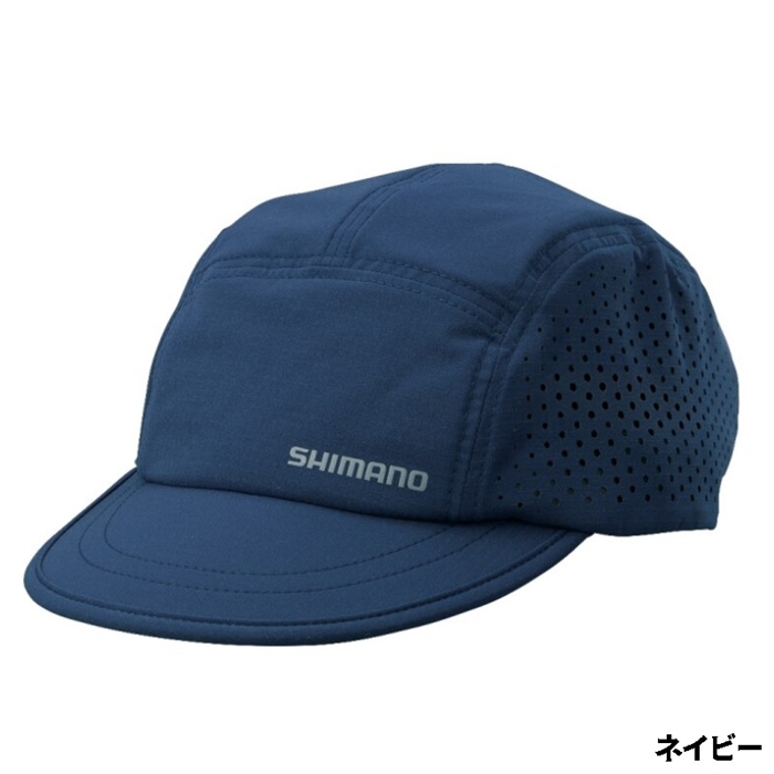 シマノ ベンチレーションキャップ M ネイビー CA-021W - 釣具の