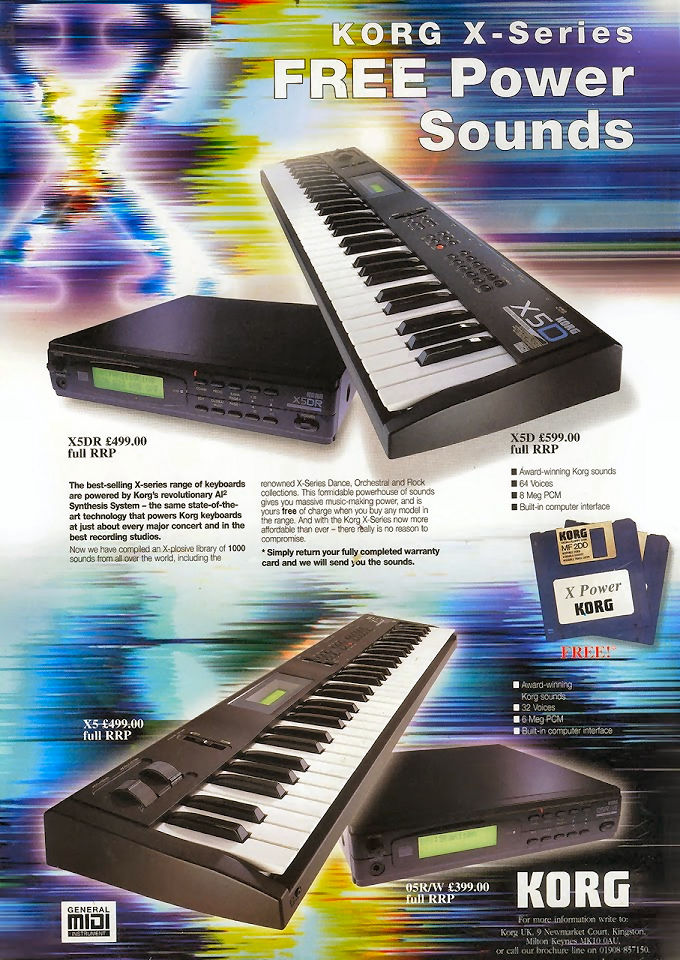 Korg X5DR