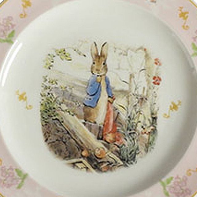 PETER RABBIT 絵皿 20cm皿（ピーターラビット2025イヤーズプレート）お