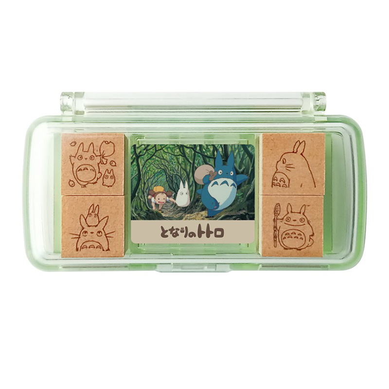ミニスタンプ となりのトトロ 中トトロ キャラクターグッズ専門店