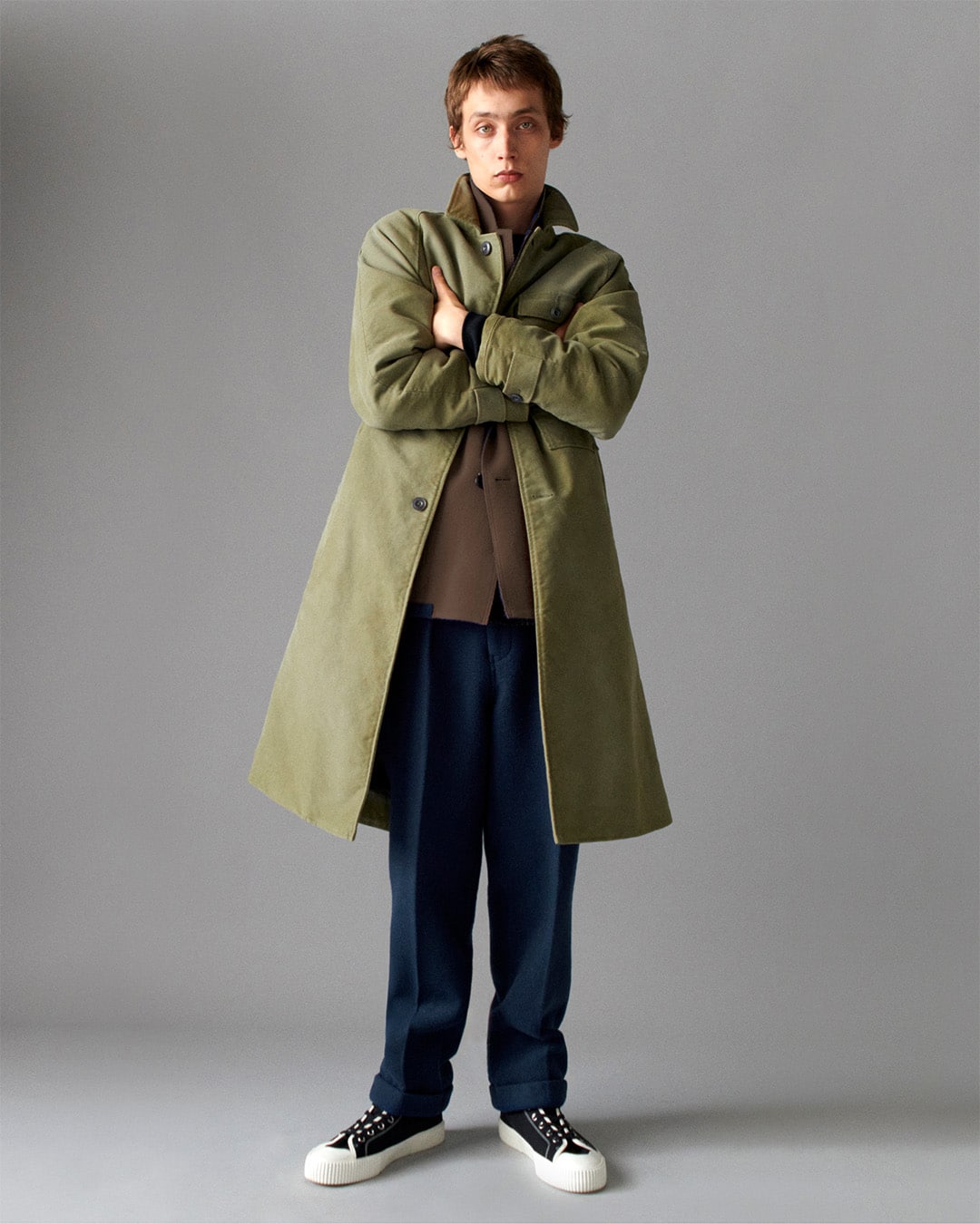 かぼす Paul Smith RED EAR ネイビー チェスターコート Paul Smith