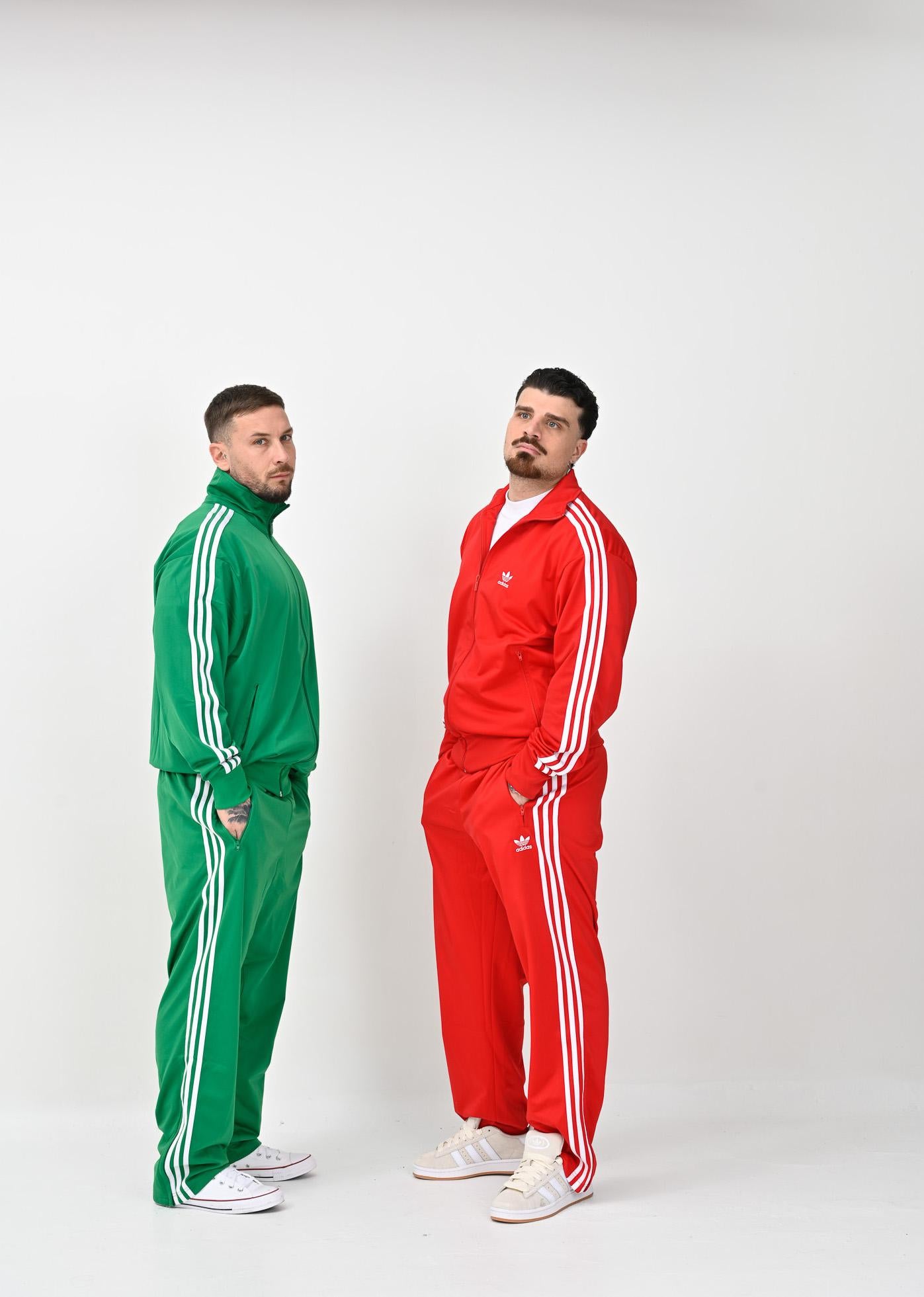 ADIDAS ORIGINALS Men's Adicolor Classics Firebird Zip Up Hoodie in