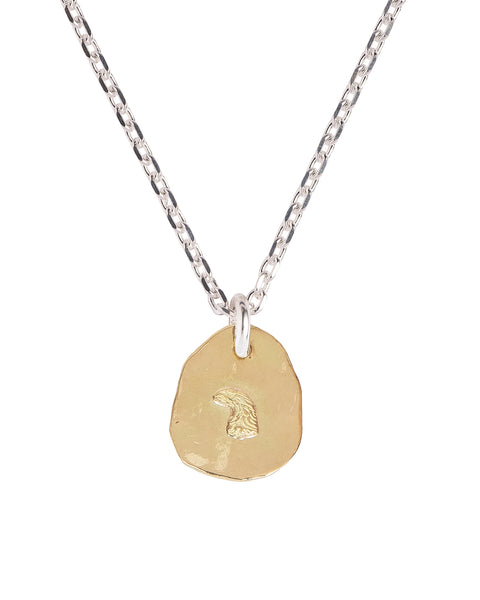 Larry Smith 18K Gold Eagle Head Medal – Pancho And Lefty - Online