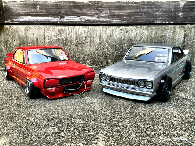 パンドラRC日産スカイライン2000GTRケンメリカスタムボディ NISSAN