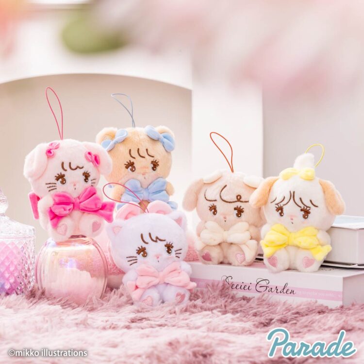 mikko characters 抱きしめおリボンマスコット | 商品紹介 | 株式会社