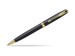 Parker Sonnet Matte Black Lacquer GT Ballpoint Pen S0818000