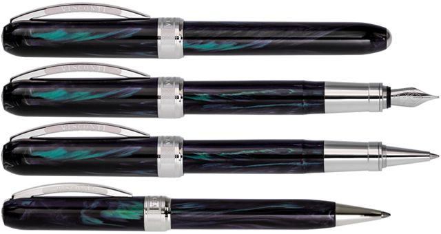 VISCONTI ビスコンティ 万年筆 レンブラント 万年筆 ダークフォレスト