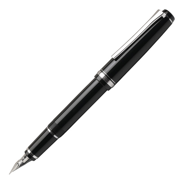 PILOT パイロット 万年筆 エラボー 樹脂軸 FE-18SR-B ブラック | ペン