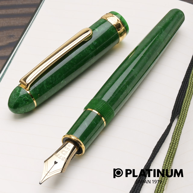 PLATINUM プラチナ万年筆 万年筆 Platinum ＃3776 セルロイド PTB