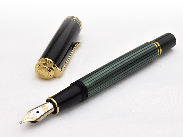 Pelikan ペリカン 万年筆 スーベレーン M300 緑縞 | ペンハウス