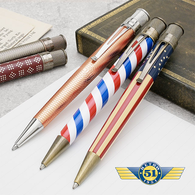 RETRO1951（レトロ1951）ボールペン トルネード ヴィンテージ メタル