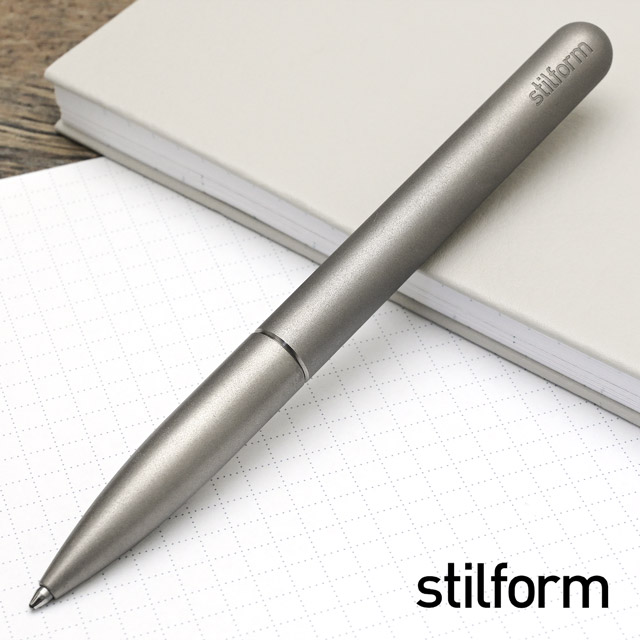 即日出荷OK】stilform（スティルフォーム）ボールペン Pen Titannium