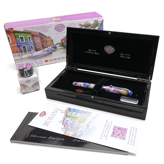 AURORA アウロラ 限定品 万年筆 Viaggio Segreto BURANO ブラーノ 888
