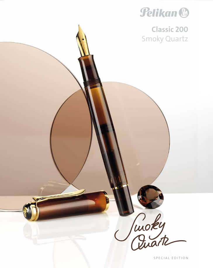 Introducing the Special Edition Pelikan M200 Smoky Quartz Pen