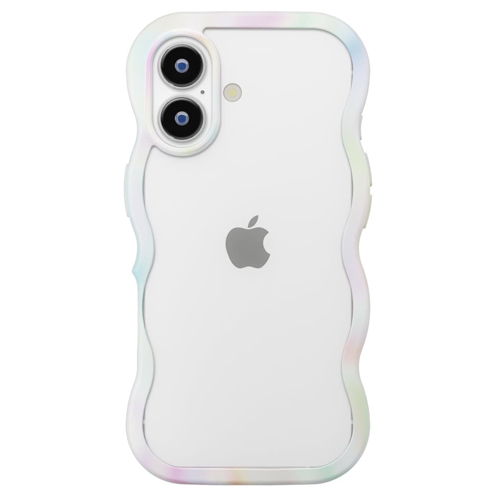 iPhone 17用 ウェーブケース [オーロラホワイト]｜株式会社PGA
