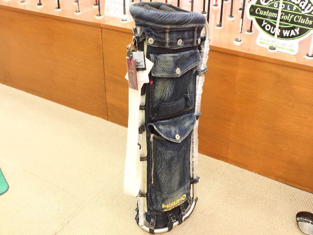 スタンドバッグ デニム 45CM08630 ミズノ(MIZUNO) キャディバッグ