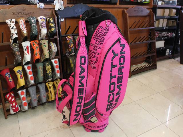 Staff Bag - Circle T - Pink スコッティキャメロン(SCOTTY CAMERON