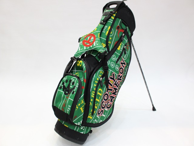 Gambler Stand Bag Green with Matching Headcovers スコッティ