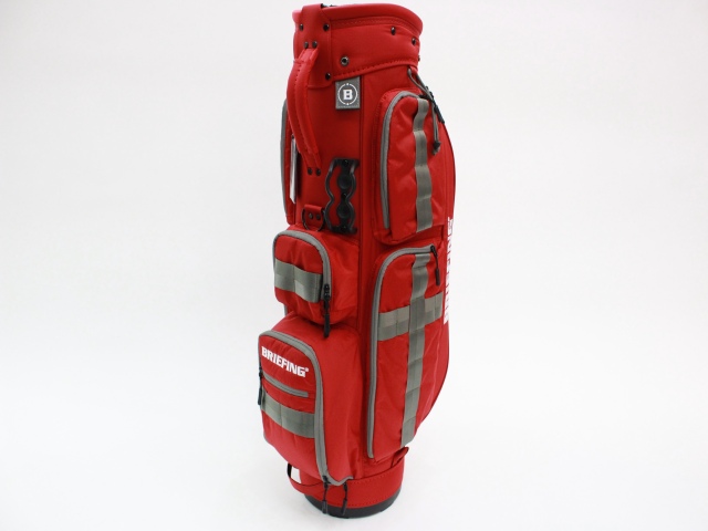 BREIFING CR-6 キャディバッグ RED ブリーフィング(BRIEFING) キャディ