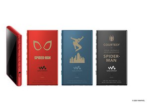 ソニー、「スパイダーマン」コラボウォークマンなど3種類。本日より