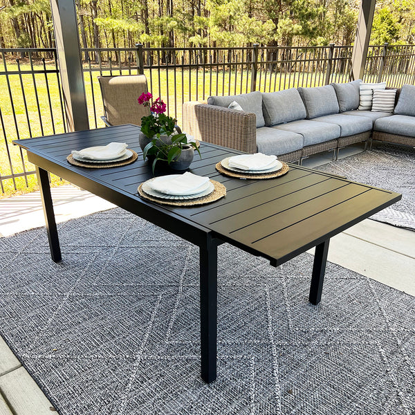 6-8 Person Extendable Outdoor Dining Table | Phi Villa