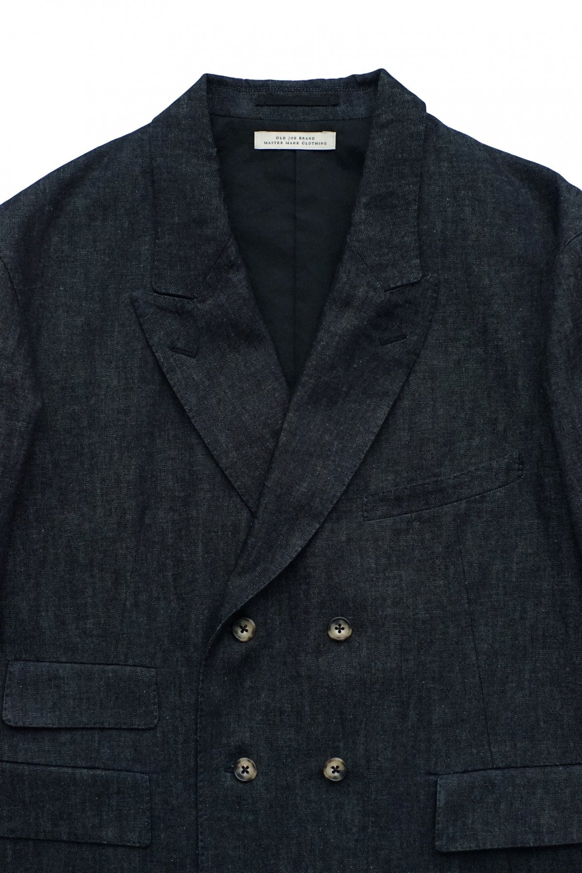 OLD JOE - DOUBLE BREASTED SWING JACKET - INDIGO – PHAETON