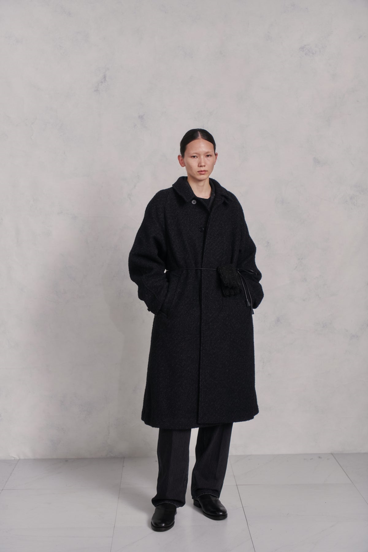 ○OLD JOE - SLIT-BACK GENTS COAT - ONYX – PHAETON