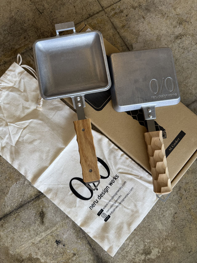 未使用】AL Cooker木製グリップ【neru design works】 予約】AL Cooker
