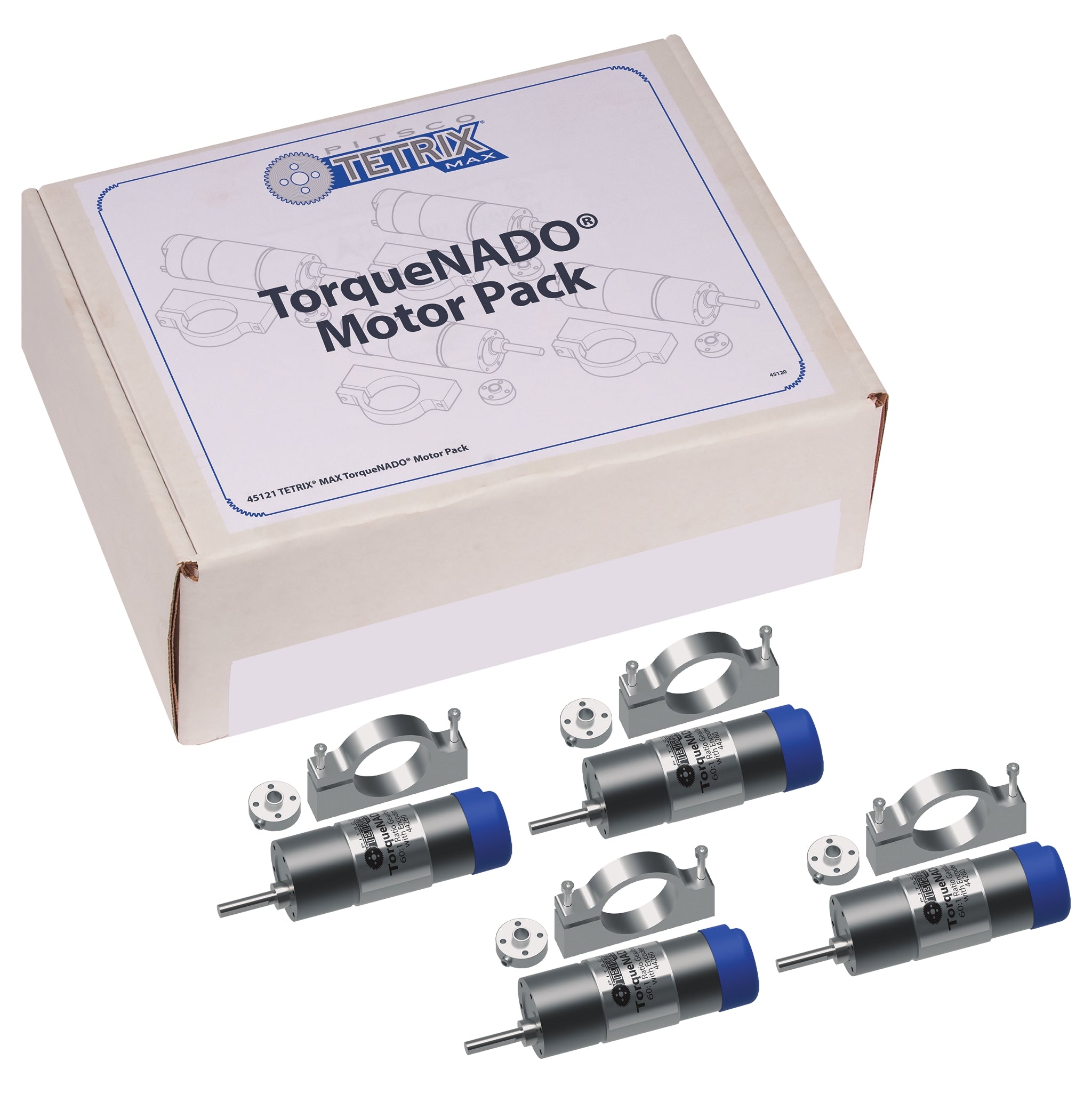 Power Robots With the TETRIX® MAX TorqueNADO Motor Pack