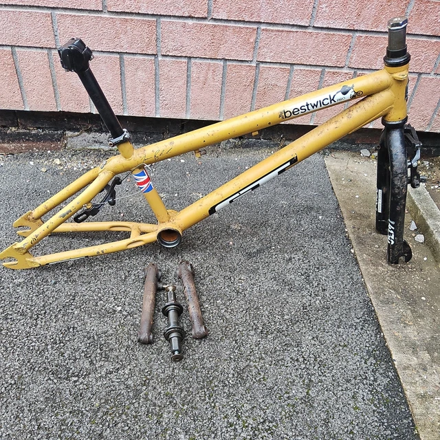 GT JAMIE BEST WICKフレーム Gt Jamie Bestwick Pro Model Frame And