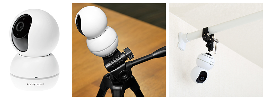 News Release｜PLANEX｜「スマカメ パン・チルト(CS-QS10PT)」新発売