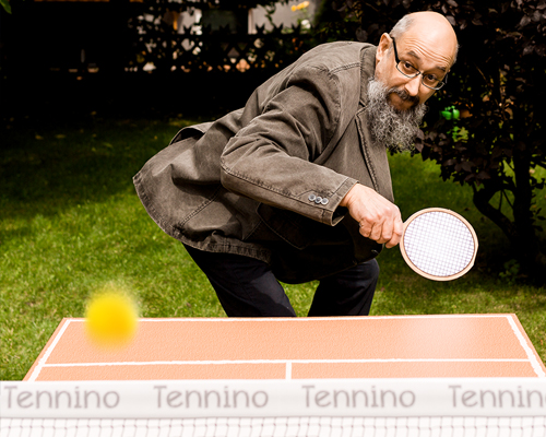 テニーノ ブルー特別版 組立テーブルテニス Kickpack PLAY Department