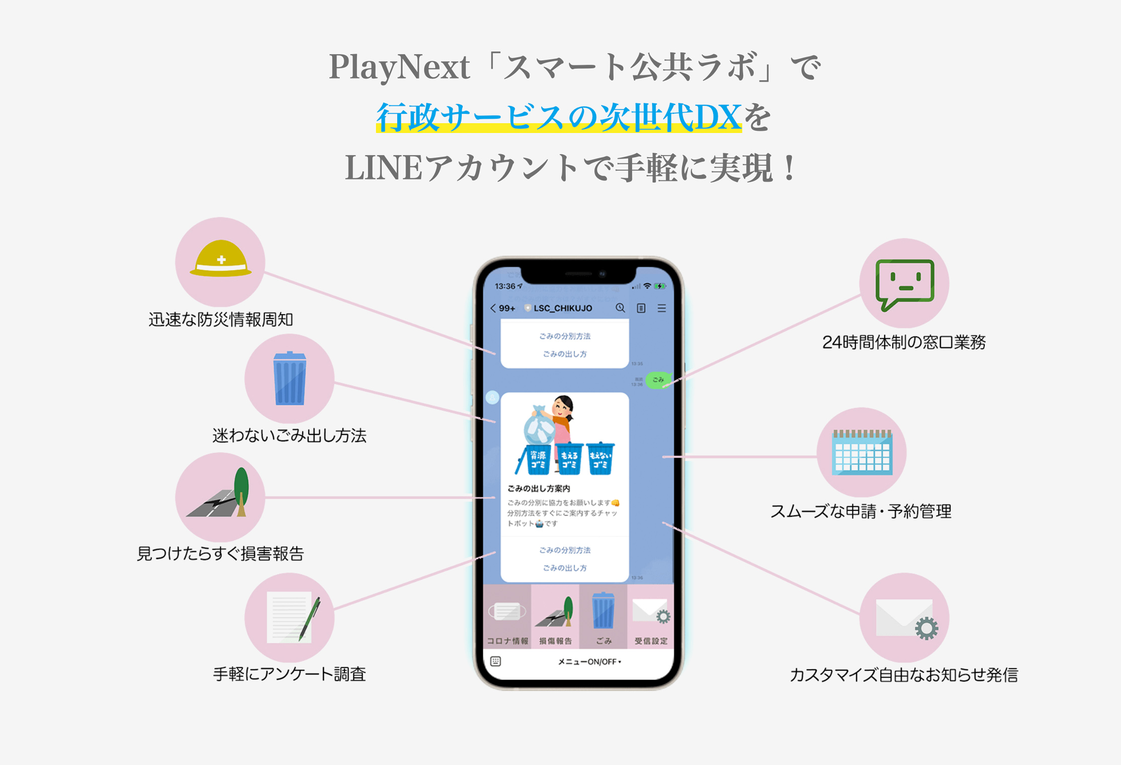 LINE GovTechプログラム』の課外授業 「自治体のLINE公式アカウントを