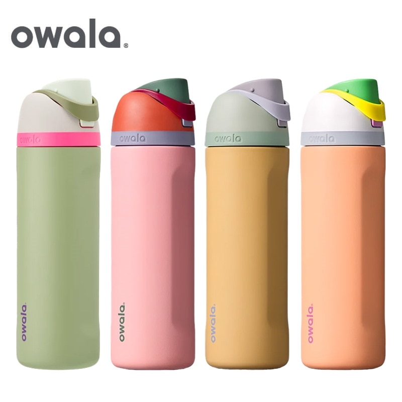 owala オワラ FreeSip ウォーターボトル 24oz(ネオセージ): 通常