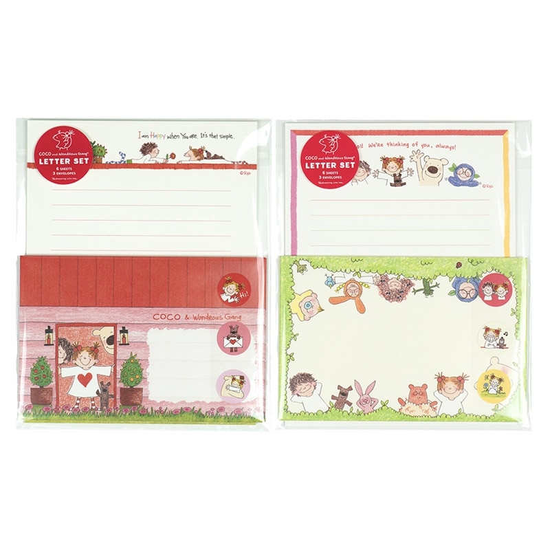 COCOちゃん レターセット(ハウス): 通常| プラザオンラインストア