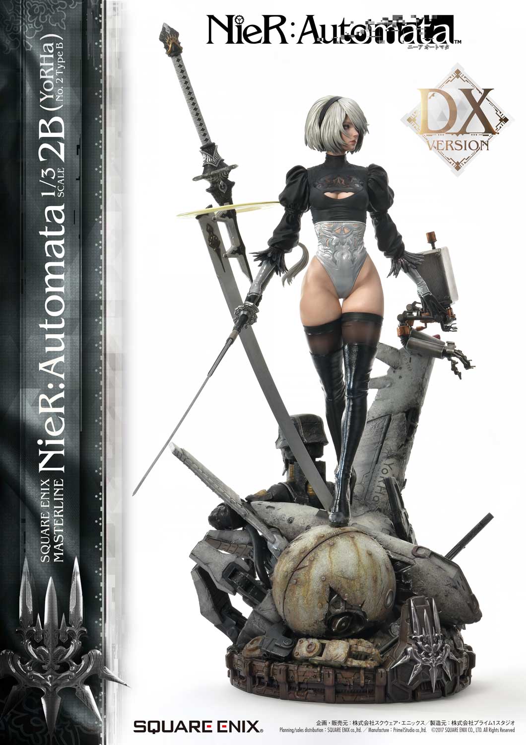 1/3 Scale - 2B (YoRHa No.2 Type B) Deluxe Version | Statue | Prime