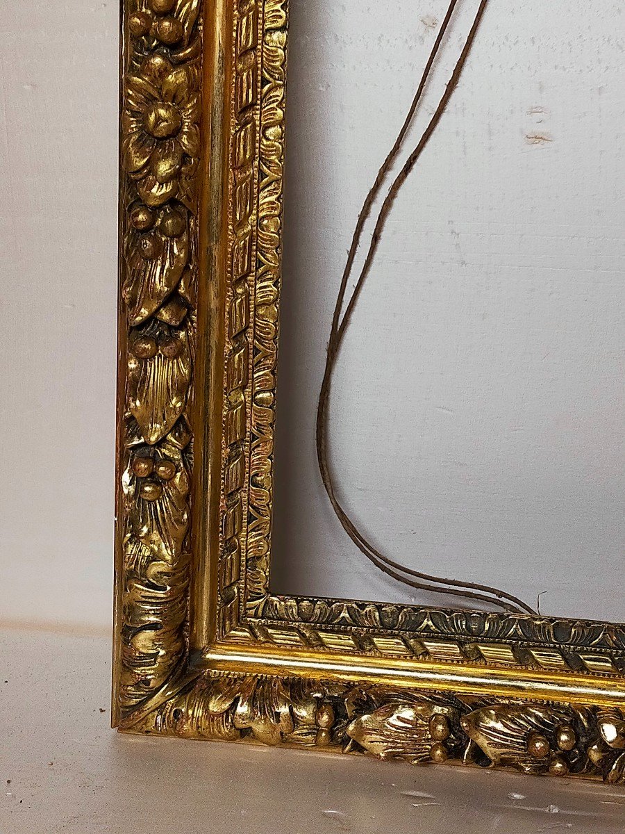 Proantic: Louis XIII Style Carved Wood Frame